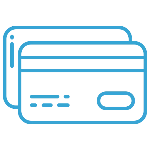 Credit card payment icon